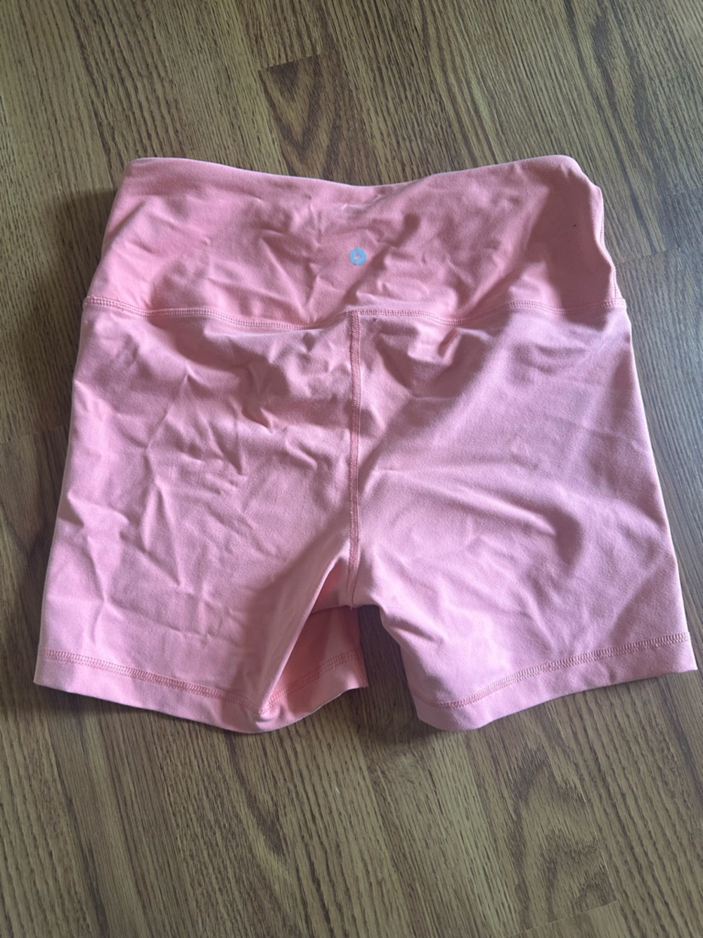 90 Degree By Reflex Coral High-Rise Bike Shorts - Picture 4 of 4
